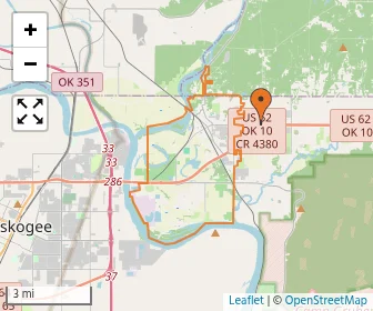 Area schools map